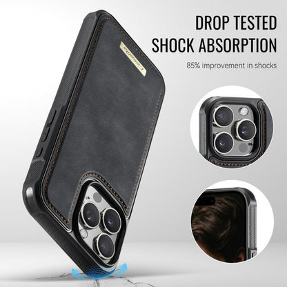 CaseMe C69 Series Magnetic Vegan Leather Back Phone Case, For iPhone 14 Pro, For iPhone 14 Pro Max, For iPhone 13 Pro Max, For iPhone 13 Pro
