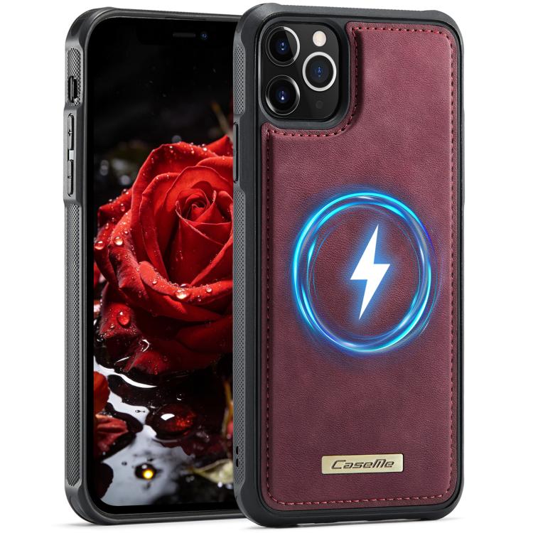 CaseMe C69 Series Magnetic Vegan Leather Back Phone Case, For iPhone 11 Pro, For iPhone 17e /16e, For iPhone 15 Plus / 14 Plus, For iPhone 12 / 12 Pro