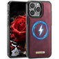 CaseMe C69 Series Magnetic Vegan Leather Back Phone Case, For iPhone 11 Pro, For iPhone 17e /16e, For iPhone 15 Plus / 14 Plus, For iPhone 12 / 12 Pro