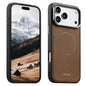 Suteni G8 Magnetic Triangle Texture Vegan Leather Back Phone Case, For iPhone 18 Pro / 17 Pro, For iPhone 18 Pro Max / 17 Pro Max, For iPhone 17, For iPhone 16 Pro Max, For iPhone 16 Pro, For iPhone 16, For iPhone 15 Pro Max, For iPhone 15 Pro