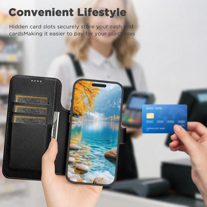 Suteni Q09 Magnetic Detachable Wallet  2 in 1 Triangle Texture Vegan Leather Phone Case, For iPhone 18 Pro / 17 Pro, For iPhone 18 Pro Max / 17 Pro Max, For iPhone 17, For iPhone 16 Pro Max, For iPhone 16 Pro, For iPhone 16, For iPhone 15 Pro Max      ...