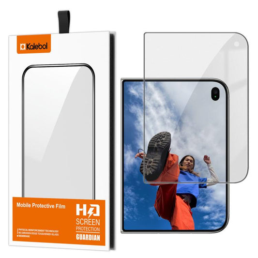 Kalebol Matte Anti-Fingerprint Screen-Printed HD Tempered Glass Film, For iPhone Duo Outer Screen, For iPhone 18 Pro, For iPhone 18 Pro Max, For iPhone 17 Pro Max, For iPhone 17 Pro, For iPhone 17, For iPhone Air, For iPhone 16 Pro Max, For iPhone 16 P...