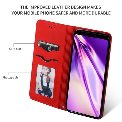 Retro Skin Feel Business Magnetic Horizontal Flip Leather Case for Google Pixel 4