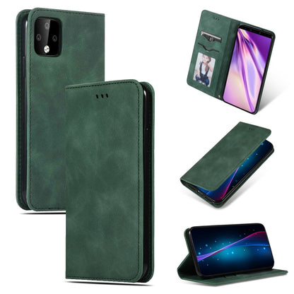 Retro Skin Feel Business Magnetic Horizontal Flip Leather Case for Google Pixel 4