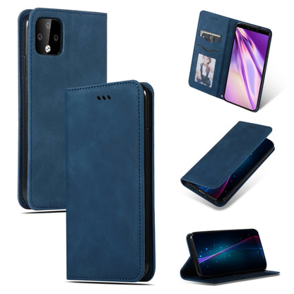 Retro Skin Feel Business Magnetic Horizontal Flip Leather Case for Google Pixel 4XL