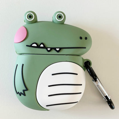 For Apple AirPods 1/2 Generation Universal Wireless Cute Dinosaur Bluetooth Headphone Protective Case