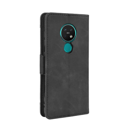 For Nokia 7.2 / 6.2 Wallet Style Skin Feel Calf Pattern Leather Case ，with Separate Card Slot