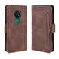 For Nokia 7.2 / 6.2 Wallet Style Skin Feel Calf Pattern Leather Case ，with Separate Card Slot