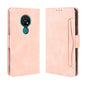 For Nokia 7.2 / 6.2 Wallet Style Skin Feel Calf Pattern Leather Case ，with Separate Card Slot, For Nokia 7.2 / 6.2