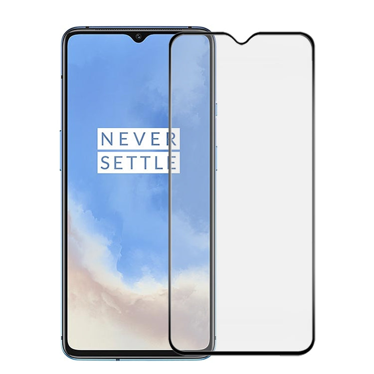 2pcs mocolo 0.33mm 9H 2.5D Full Glue Tempered Glass Film, For Oneplus 7T