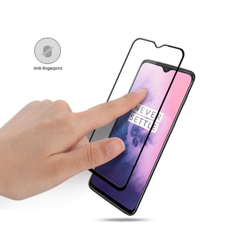 2pcs mocolo 0.33mm 9H 2.5D Full Glue Tempered Glass Film, For Oneplus 7T