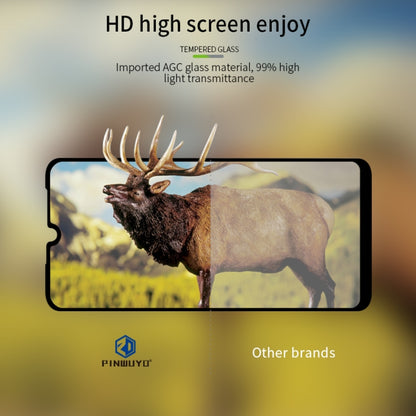 PINWUYO 9H 2.5D Full Screen Tempered Glass Film