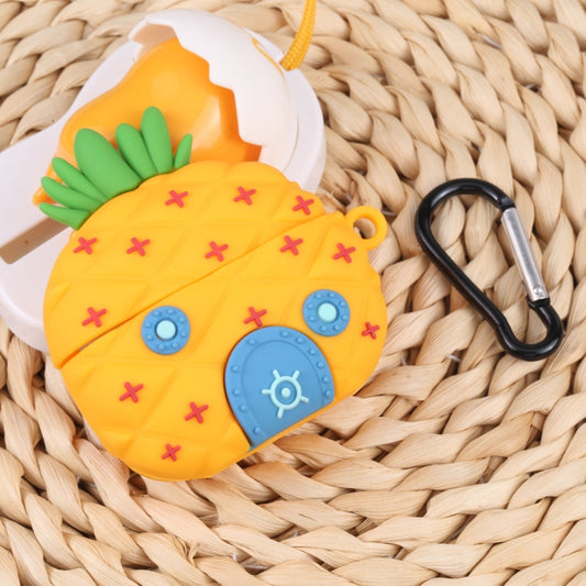 For Apple AirPods Pro Pineapple Appearance Bluetooth Headphone Protective Case