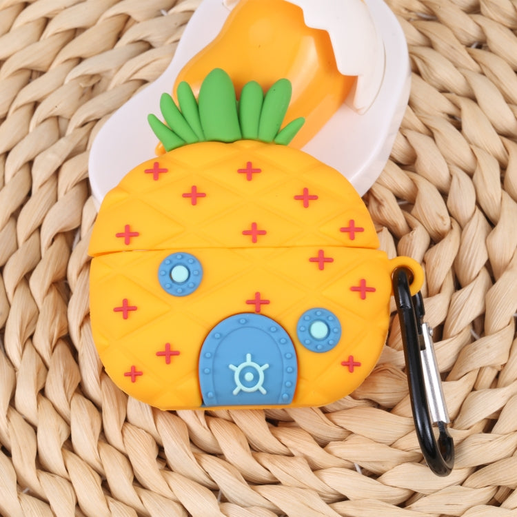 For Apple AirPods Pro Pineapple Appearance Bluetooth Headphone Protective Case