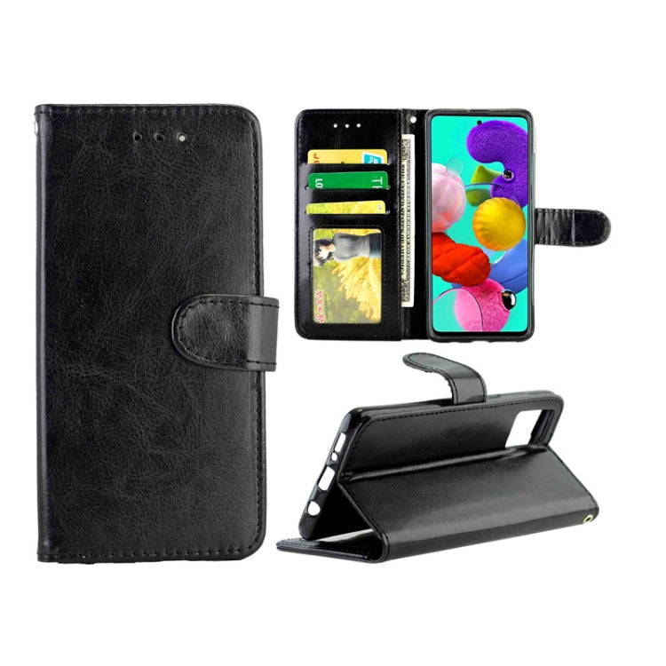 Crazy Horse Texture Leather Horizontal Flip Protective Case with Holder & Card Slots & Wallet & Photo Frame