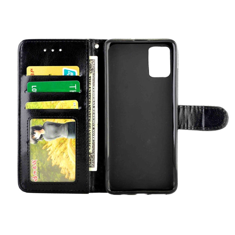 Crazy Horse Texture Leather Horizontal Flip Protective Case with Holder & Card Slots & Wallet & Photo Frame