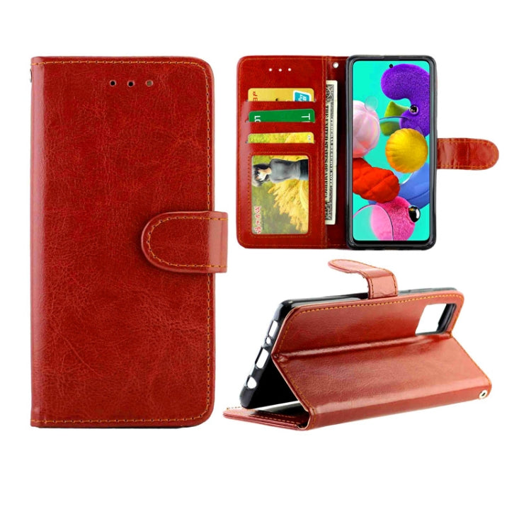 Crazy Horse Texture Leather Horizontal Flip Protective Case with Holder & Card Slots & Wallet & Photo Frame