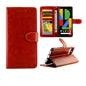 Crazy Horse Texture Leather Horizontal Flip Protective Case with Holder & Card Slots & Wallet & Photo Frame