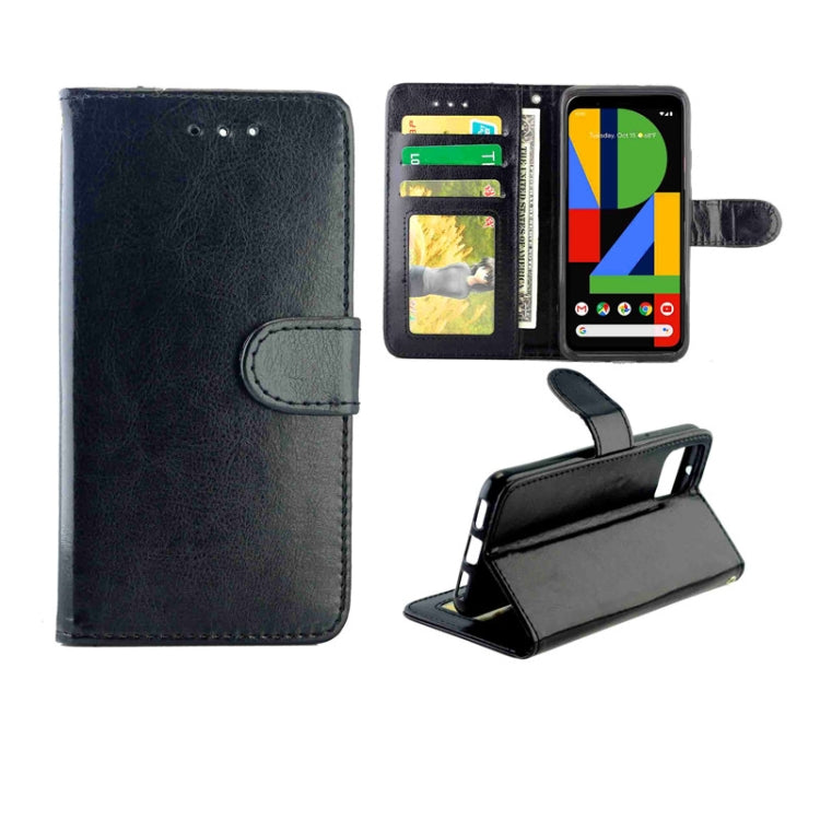 Crazy Horse Texture Leather Horizontal Flip Protective Case with Holder & Card Slots & Wallet & Photo Frame