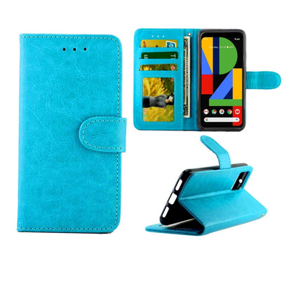 Crazy Horse Texture Leather Horizontal Flip Protective Case with Holder & Card Slots & Wallet & Photo Frame