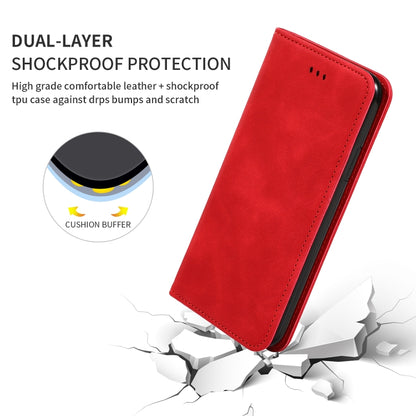 Retro Skin Feel Business Magnetic Horizontal Flip Leather Case, For OnePlus 7T, For OnePlus 7T Pro