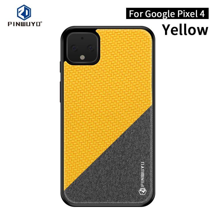 PINWUYO Rong Series  Shockproof PC + TPU+ Chemical Fiber Cloth Protective Cover