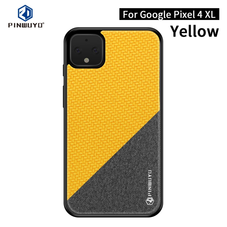 PINWUYO Rong Series  Shockproof PC + TPU+ Chemical Fiber Cloth Protective Cover