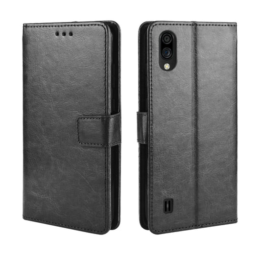 For ZTE Blade A5 2020 Retro Crazy Horse Texture Horizontal Flip Leather Case with Holder & Card Slots & Photo Frame, For ZTE Blade A5 2020
