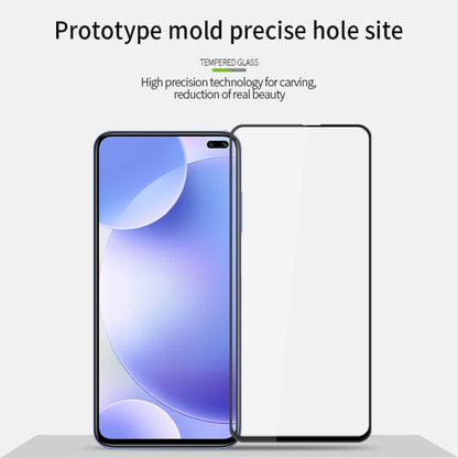 PINWUYO 9H 3D Curved Full Screen Explosion-proof Tempered Glass Film, For Xiaomi Redmi K30