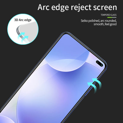 PINWUYO 9H 3D Curved Full Screen Explosion-proof Tempered Glass Film, For Xiaomi Redmi K30