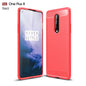 For OnePlus 8 Brushed Texture Carbon Fiber Shockproof TPU Case, For OnePlus 8
