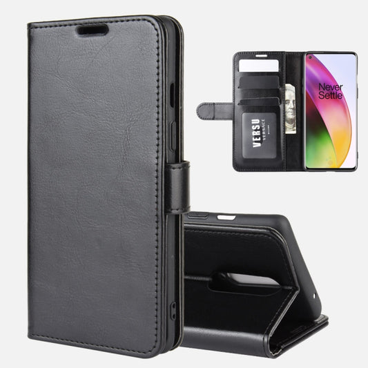 For OnePlus 8 R64 Texture Single Horizontal Flip Protective Case with Holder & Card Slots & Wallet& Photo Frame