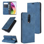 For OnePlus 8 Retro-skin Business Magnetic Suction Leather Case with Holder & Card Slots & Wallet, For OnePlus 8