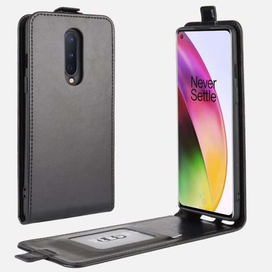 For OnePlus 8 OnePlus 8 R64 Texture Single Vertical Flip Leather Protective Case with Card Slots & Photo Frame