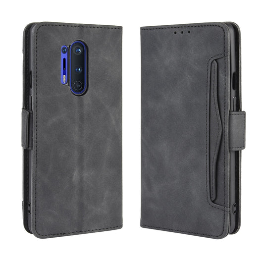 For OnePlus 8 Pro Wallet Style Skin Feel Calf Pattern Leather Case ，with Separate Card Slot