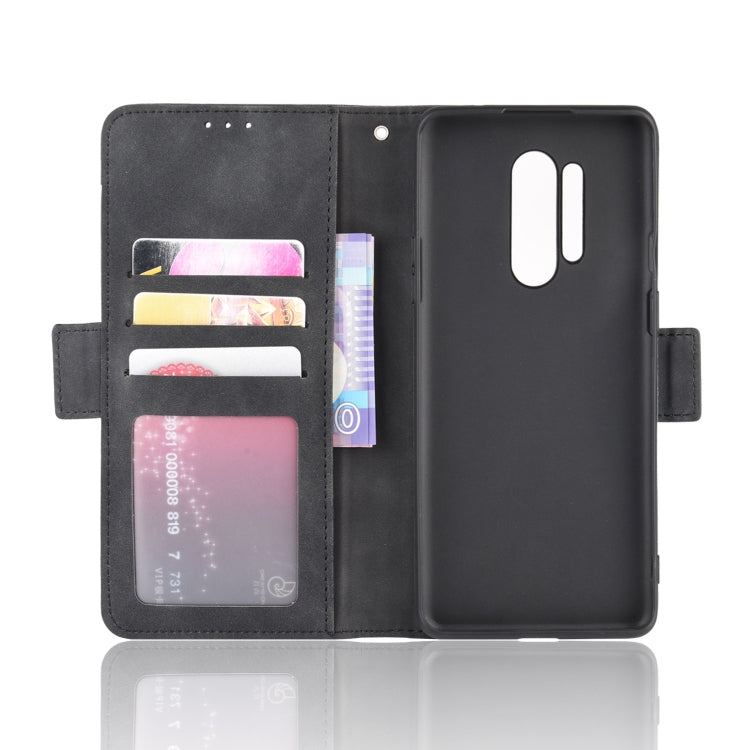 For OnePlus 8 Pro Wallet Style Skin Feel Calf Pattern Leather Case ，with Separate Card Slot