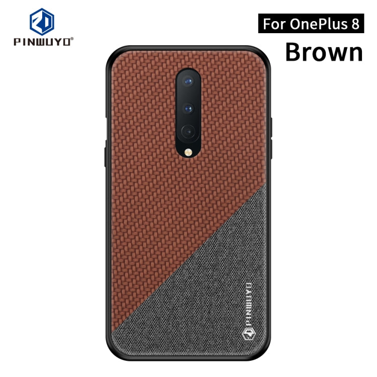 PINWUYO Rong Series  Shockproof PC + TPU+ Chemical Fiber Cloth Protective Cover