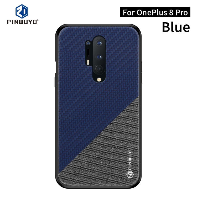 PINWUYO Rong Series  Shockproof PC + TPU+ Chemical Fiber Cloth Protective Cover