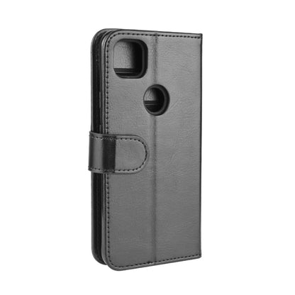 For Google Pixel 4A R64 Texture Single Horizontal Flip Protective Case with Holder & Card Slots & Wallet& Photo Frame