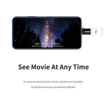 ENKAY ENK-AT101 Aluminium Alloy USB-C / Type-C to USB 3.0 OTG Data Adapter Converter, ENK-AT101