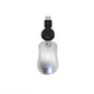 Mini Computer Mouse Retractable USB Cable Optical Ergonomic1600 DPI Portable Small Mice for Laptop