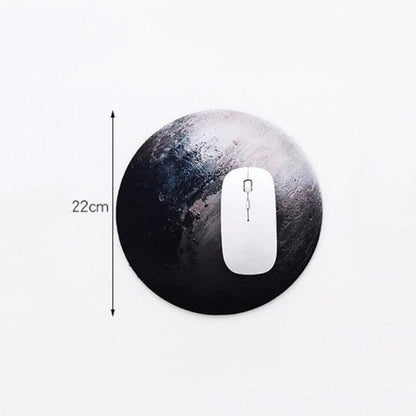2 PCS 22cm Cute Fruit Series Round Mouse Pad Desk Pad Office Supplies