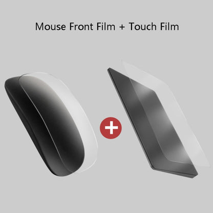 2 PCS 2 in 1 Mouse Front Film for Apple Magic Trackpad 2 + Touch Film for iMac Protective Film Sticker Set