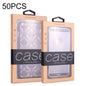 50 PCS Kraft Paper Phone Case Leather Case Packaging Box