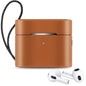 Wireless Earphone Protective Shell Leather Case Split Storage Box