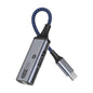 MH339A Type-c / USB-c Adapter Cable Mobile Phone Live Audio Charging Cable, MH339A (Gray), MH339A (Black)