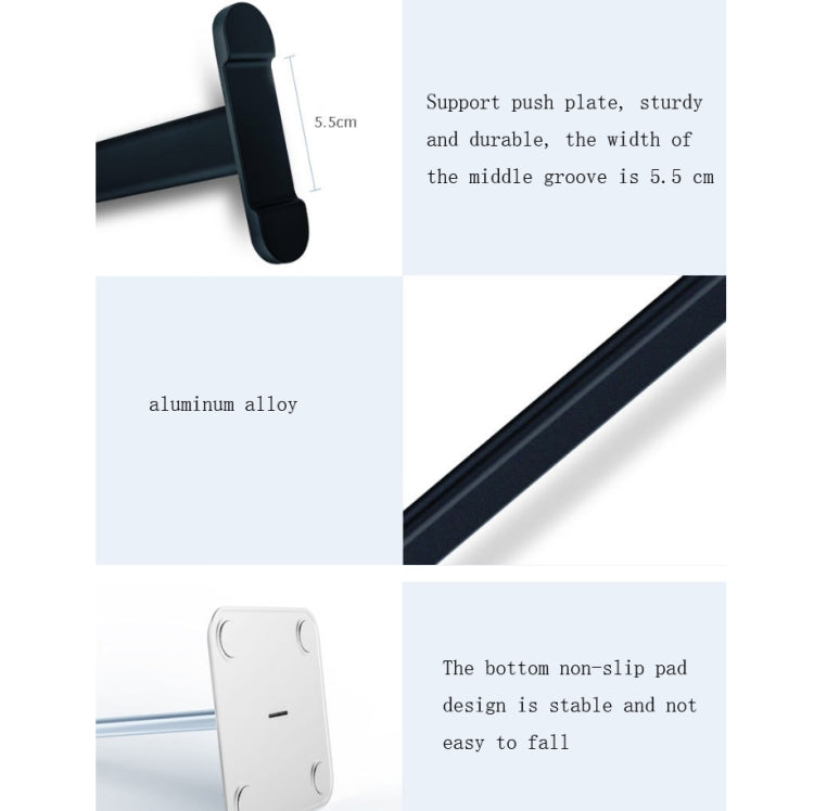 Headphone Holder Internet Cafe Headset Display Stand, White, Black