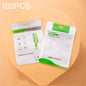 100 PCS Data Cable Packaging Bag Plastic Sealing Bag, 10.5x15cm, 8x14cm
