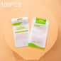 100 PCS Data Cable Packaging Bag Plastic Sealing Bag, 10.5x15cm, 8x14cm