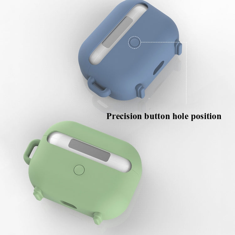 2 PCS Retro Radio Shape Protective Cover Silicone Case for AirPods Pro